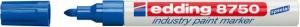 Edding 4-8750003 Markalama kalemi (yağlı ve tozlu yüzeyler) Nr.8750 mavi