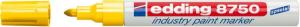 Edding 4-8750005 Markalama kalemi (yağlı ve tozlu yüzeyler) Nr.8750 sarı