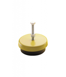 EFFBE LM 1-11 Tezgah tamponu 600Kg Çap 80mm Yükseklik 25mm Civata bağlantı M10 0,4Kg Ağırlık