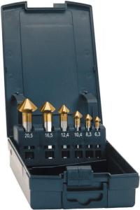 EXACT 50232  Havşa Freze seti DIN 335C TiN 6,3-20,5mm Advanced