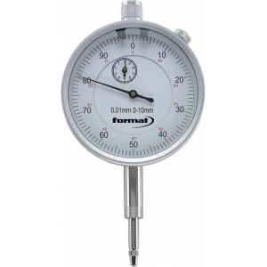 FORMAT 42000010 Komparatör saati, 10 mm /0.01 mm D 58 mm
