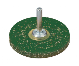 FORMAT 70310063 Pimli Daire Fırça Plastik Gövde Çelik teller 63x 8 mm , Şaft:6 mm 10 kat uzun Ömür