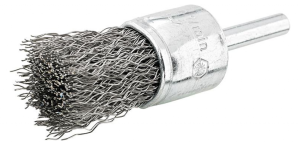 FORMAT 70440010 Pimli Kovan Fırça Saçaklı Çelik 10x20x0,3 mm Şaft :6 mm