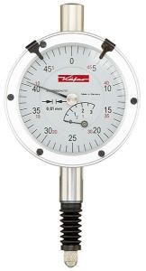 KAFER M 2 SW  Yağ/Su geçirmez Komparatör saati, 1 mm/0.001 mm D 61,5 mm