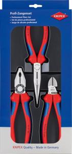 Knipex 00 20 11 Montaj pense seti, 3 parçalı