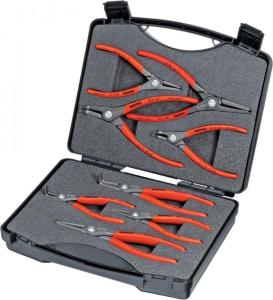 Knipex 00 21 25 Ağır Hizmet Segman pensesi Seti, 8 parçalı