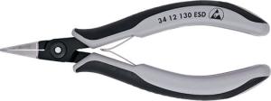 Knipex 34 12 130 ESD Elektronikçi hassas kargaburun 130 mm ESD