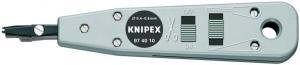 Knipex 97 40 10 Konnektör takma aleti UTP,STP,LSA-Plus 0,4-0,8 mm