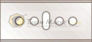 MARTOR  145,60 Maket Bıçağı Yedek uç Paslanmaz (min 10)