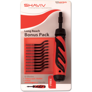 SHAVIV Bonus Set E 100  HSS  10 ad E100 uç Uzun Tutuculu   Sap ile birlikte 155-00181