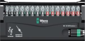 WERA 05057430001 Bits Set 30 Parça BiTorsion 1
