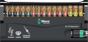 WERA 05057431001 Bits Set 30 Parça Diamond 1