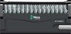WERA 05057434001 Bits Set 30Parça Metal 1