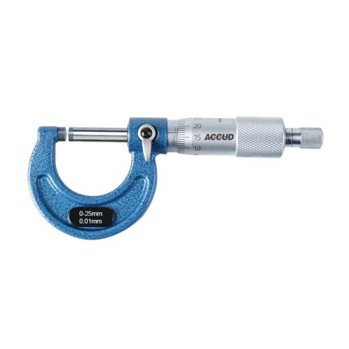 Accud 0-25 0,01 Mekanik Mikrometre