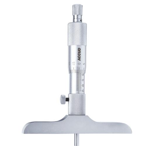 Accud 0-25 Derinlik Mikrometresi