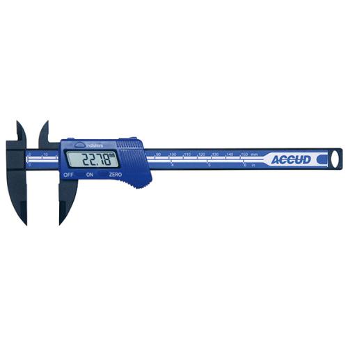 Accud 150 Mm Plastik Dijital Kumpas