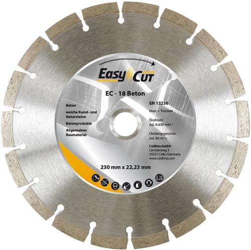 CEDİMA 6-1064 Elmas kesme diski EC- 18 230x2,4x10x22,23mm