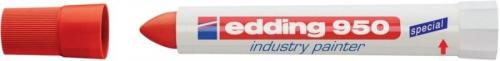 Edding 4-950002 Markalama kalemi (paslı, kirli yüzeyler) Nr. 950 kırmızı