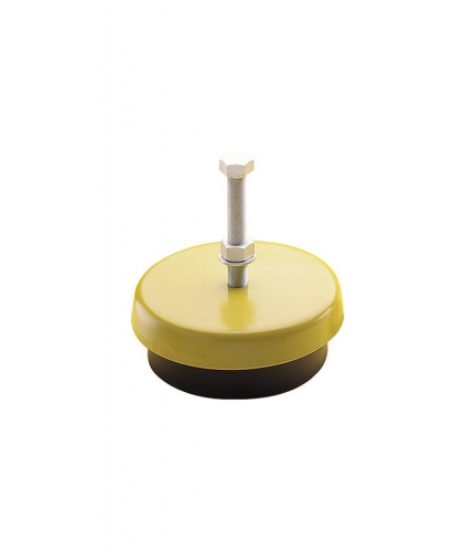 EFFBE LM 1-11 Tezgah tamponu 600Kg Çap 80mm Yükseklik 25mm Civata bağlantı M10 0,4Kg Ağırlık