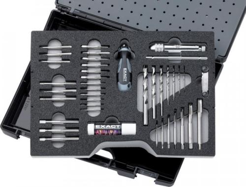 EXACT 70511 Kılavuz seti HSS M3-12 61 parça