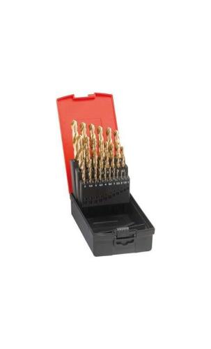 FORMAT 10290005 Matkap ucu seti DIN 338N taşlanmış 1-10,0 mm HSSTiN