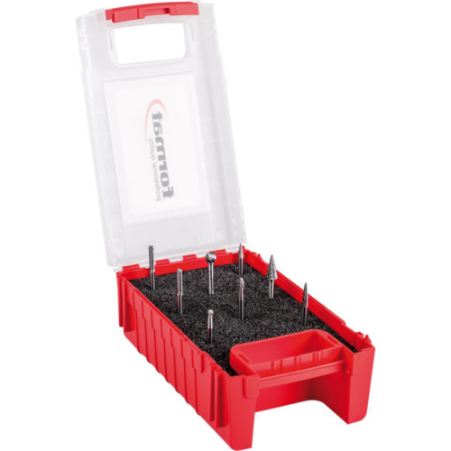 FORMAT 26010008 Çapak alma Frezesi-set Form C 3 mm 8 parçalı