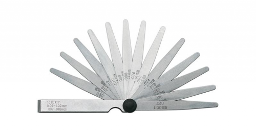 FORMAT 44830013 Çelik sentil takımı 13 parçalı 100 mm / 0,05-1,0 mm