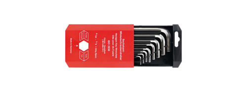 FORMAT 58470010 Allen anahtar DIN 911 plastik kutuda 5/64-3/8 inç Set