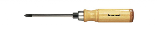 FORMAT 63300101 Yıldız Tornavida ahşap saplı Pz1x 90 mm
