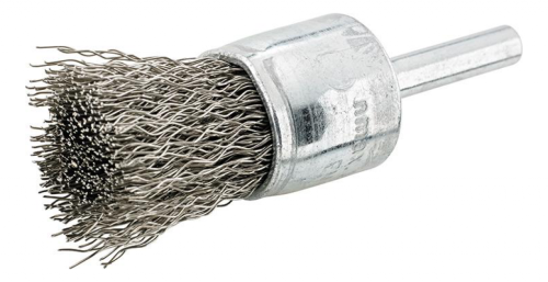 FORMAT 70460010 Pimli Kovan Fırça Saçaklı Paslanmaz 10x20x0,3 mm Şaft :6 mm