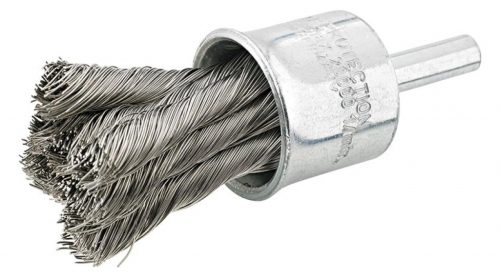FORMAT 70470023 Pimli Kovan Fırça Burgulu Paslanmaz 23x29x0,26 mm Şaft :6 mm