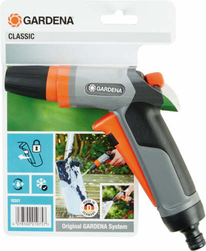 GARDENA 18301-20 Hortum Tabancası Classic ,Kompakt Model