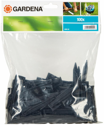 GARDENA 4090-20 Sınır Teli Sabitleme kancası 100 lü Paket R40Li