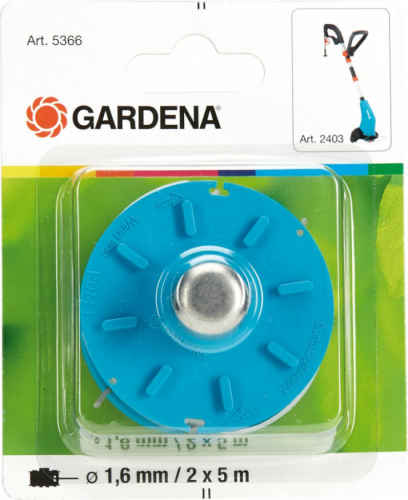 GARDENA 5366-20 Çim Biçme Misinası 2mm/5Mt. TURBOTRIMMER CLASSIC CUT PLUS