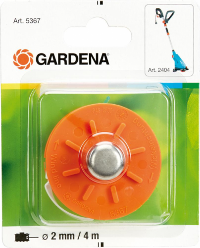 GARDENA 5367-20 Çim Biçme Misinası 2mm/4Mt.TURBOTRIMMER POWER CUT