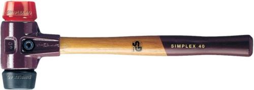 HALDER 3026.050  Plastik Çekiç   SIMPLEX 50mm kauçuk/Plastik