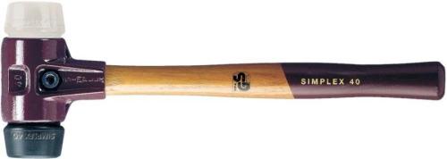 HALDER 3028.050  Plastik Çekiç   SIMPLEX 50mm kauçuk/Nylon