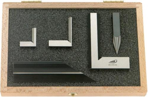 Helios Preisser 0397101 Hassas Ölçüm Seti 5 parça Paslanmaz DIN 874-875/00