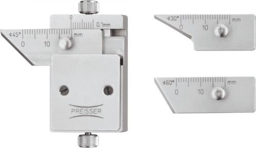 Helios Preisser 0597301  Havşa açısı kontrol mastarı sürgülü