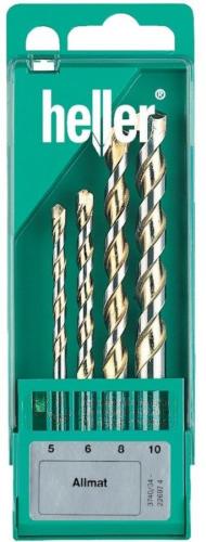 HELLER 22697 Universal beton Matkabı seti Allmat - 4 parçalı 5-10 mm