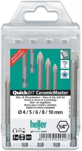 HELLER 24942 Cam Matkabı seti 5 parçalı CeramicMaster