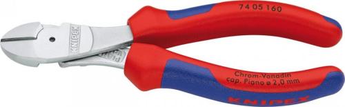 Knipex 74 05 180 Ağır tip yan keski kromajlı 180 mm