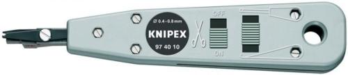 Knipex 97 40 10 Konnektör takma aleti UTP,STP,LSA-Plus 0,4-0,8 mm