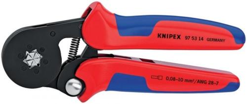 Knipex 97 53 14 Ayarlı pabuç sıkma pensesi 0,08- 6 q mm - 6 köşe