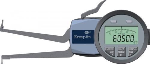 Kröplin G215P3 Yoklayıcı kollu Üç Nokta iç ölçüm komperatörü Dijital 15-30 mm