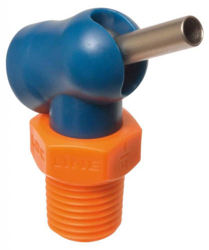 LOC-LİNE S72085 Yüksek basınçlı Soğutma sıvısı Başlığı XW 70Bar 1/4'' D2,2mm L 6,4mm siyah