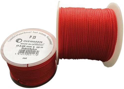 Overmann  Urgan Polyetilen PE 2,0 mm 100m kırmızı