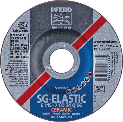 PFERD 007112 TAŞLAMA TAŞI E 115-7 CERAMIC SGP STEELOX