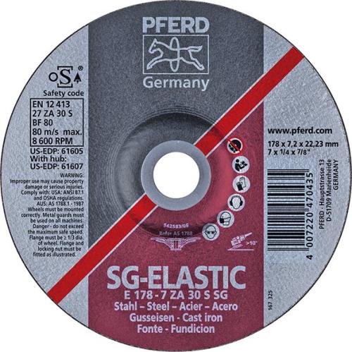PFERD 470435 TAŞLAMA TAŞI E 180-7 ZIRKON SG CAST+STEEL
