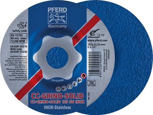 PFERD 900895 CC-GRIND-SOLID 115 SG INOX